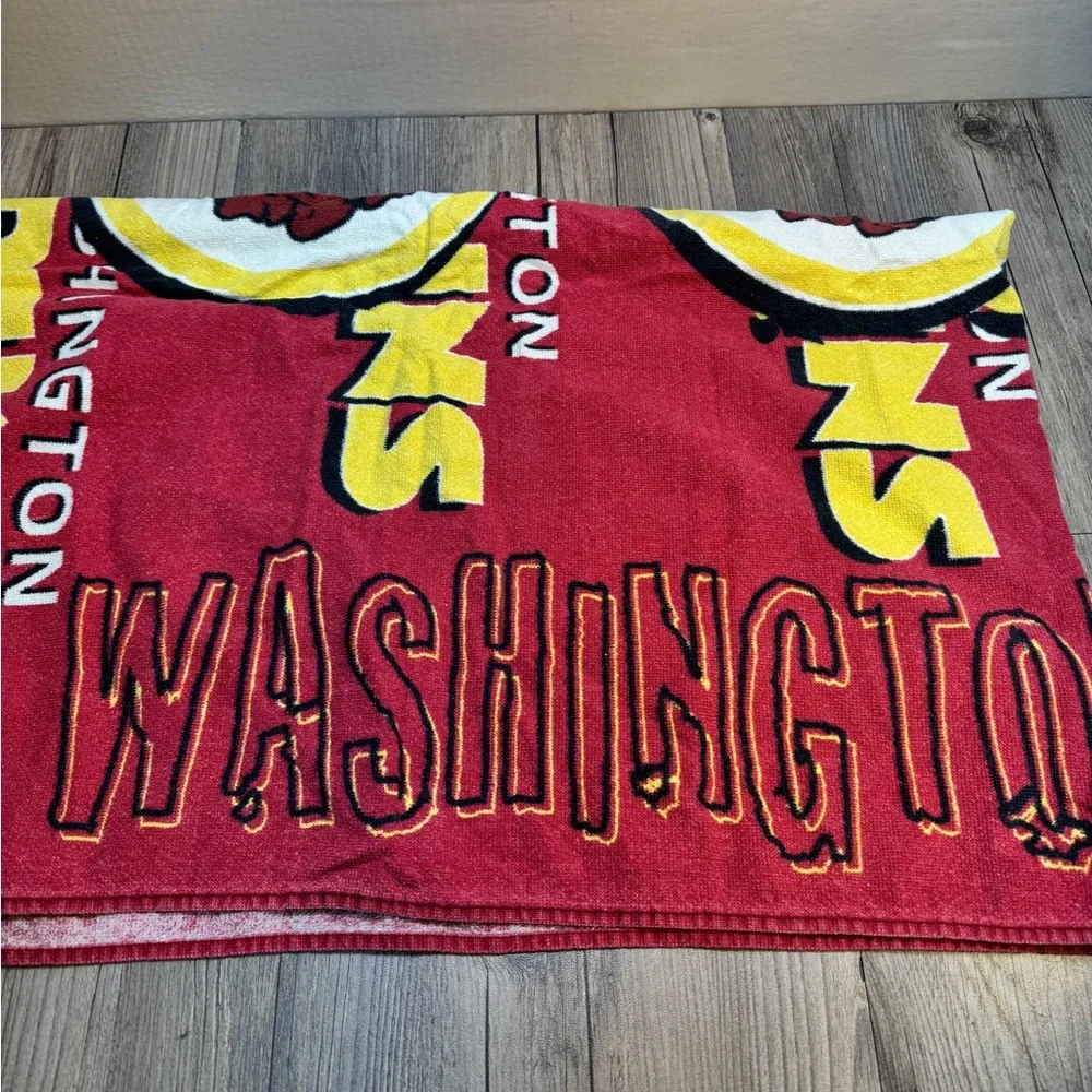 Rare Vintage 2001 McArthur Sports Washington Redskins 54”x25” Beach Towel NFL